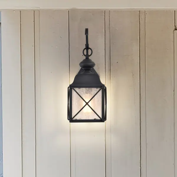 Wingate 6" Outdoor Wall Fixture with Clear Seeded Glass - Image 22