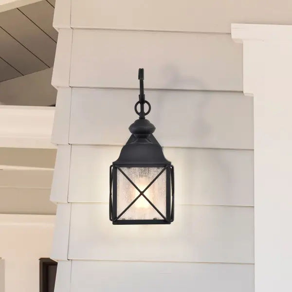 Wingate 6" Outdoor Wall Fixture with Clear Seeded Glass - Image 24