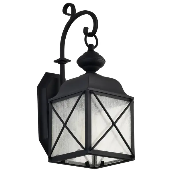 Wingate 6" Outdoor Wall Fixture with Clear Seeded Glass - Image 4