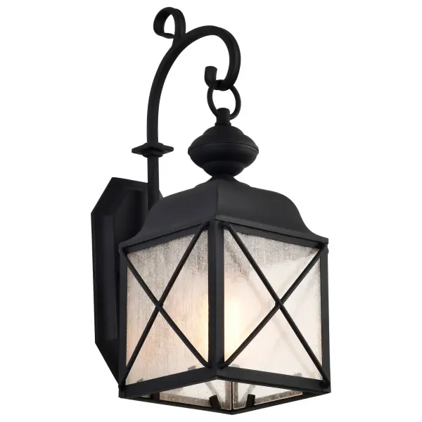 Wingate 6" Outdoor Wall Fixture with Clear Seeded Glass - Image 5