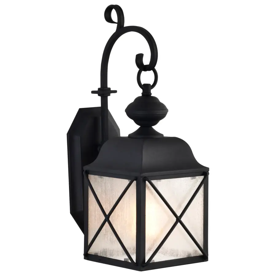 Wingate 6" Outdoor Wall Fixture with Clear Seeded Glass - Image 7