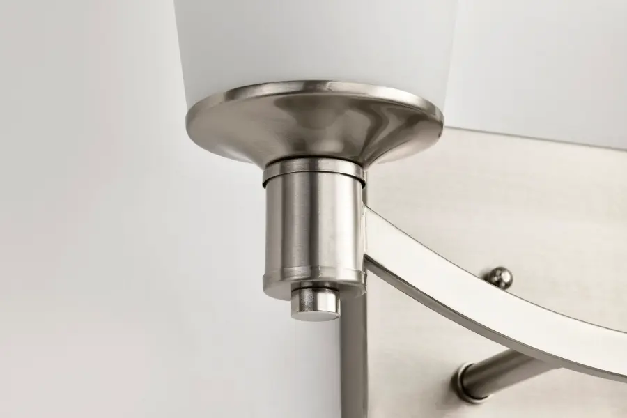 Laguna 2-Light Vanity with White Glass - Image 14