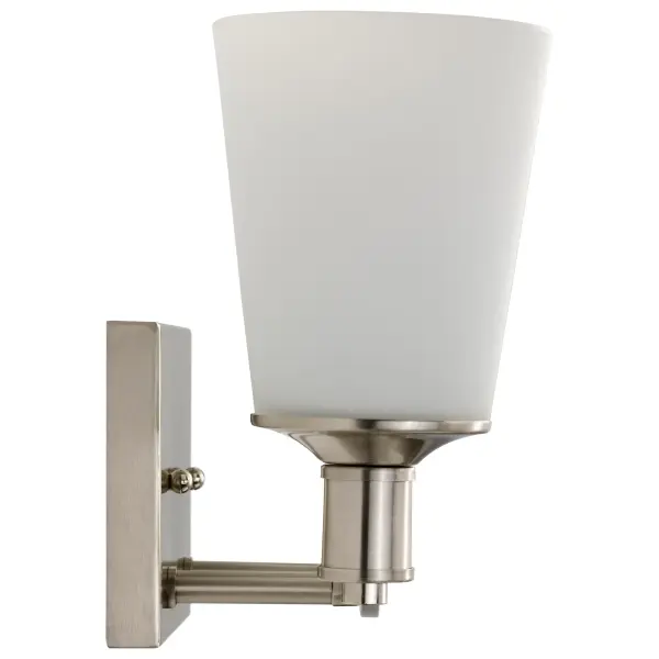 Laguna 2-Light Vanity with White Glass - Image 8
