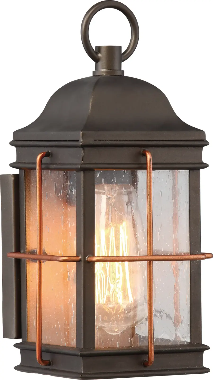 Charming Small Outdoor Lantern with Vintage Appeal - Image 1