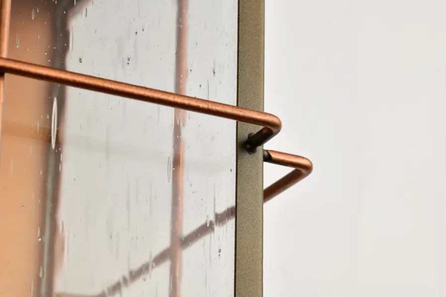 Elegant Outdoor Lantern with Vintage Charm and Copper Detailing - Image 15