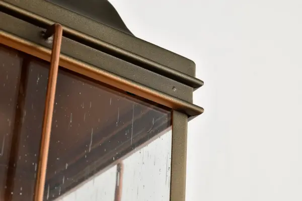Elegant Outdoor Lantern with Vintage Charm and Copper Detailing - Image 17