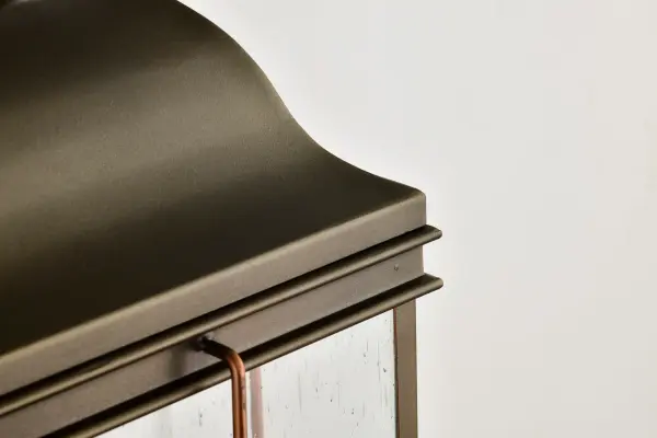 Elegant Outdoor Lantern with Vintage Charm and Copper Detailing - Image 19