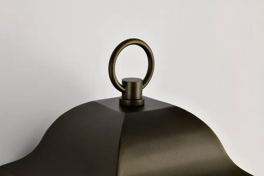 Elegant Outdoor Lantern with Vintage Charm and Copper Detailing - Image 21