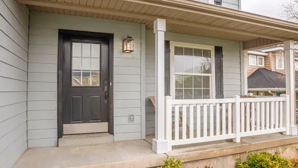 Elegant Outdoor Lantern with Vintage Charm and Copper Detailing - Image 22