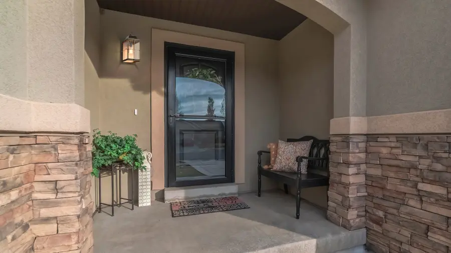 Elegant Outdoor Lantern with Vintage Charm and Copper Detailing - Image 24