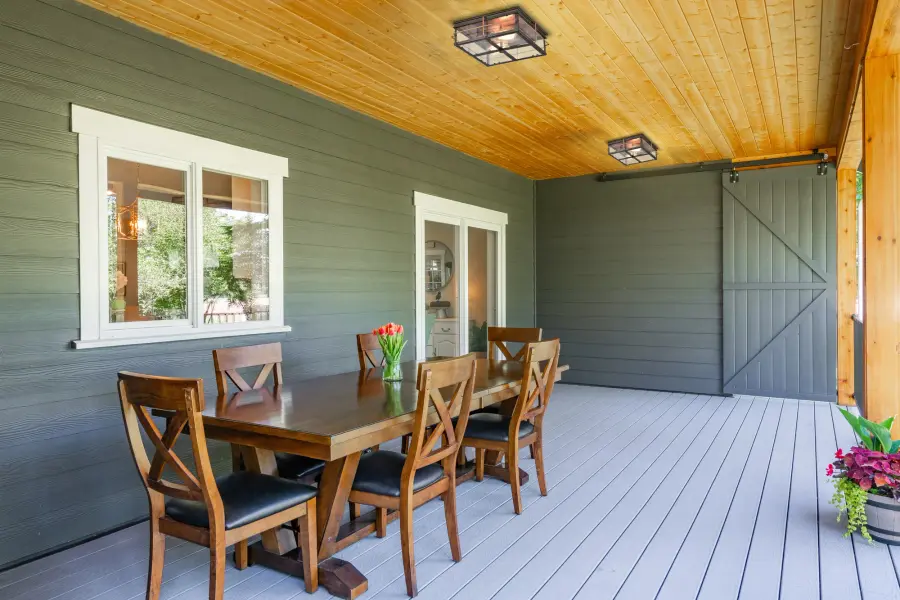 Charming Vintage-Style Outdoor Flush Mount with Warm Character - Image 11