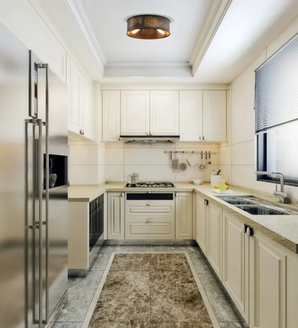 Kettle 3-Light Flush Mount with Vintage Edison Bulbs - Image 12