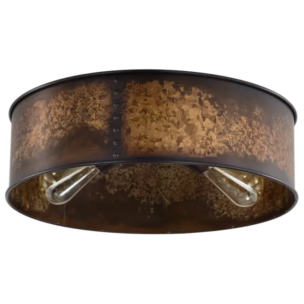 Kettle 3-Light Flush Mount with Vintage Edison Bulbs - Image 5