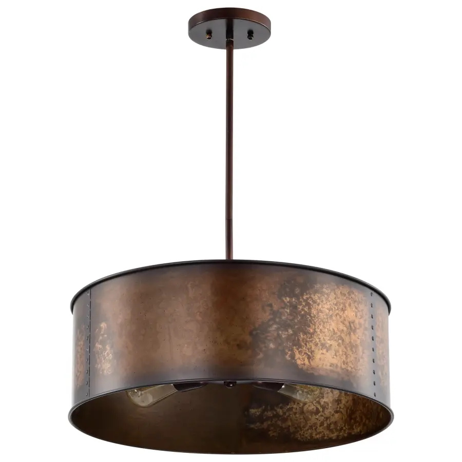 Kettle 4-Light Pendant with Vintage Edison Bulbs - Image 3