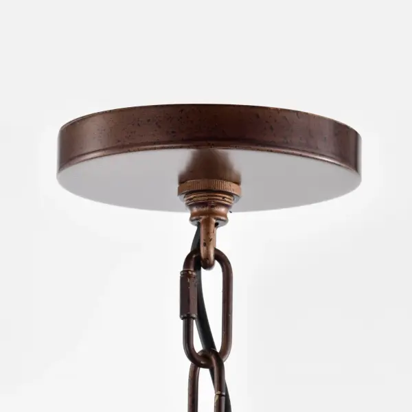 Kettle 5-Light Oversized Pendant with Vintage Edison Bulbs - Image 7