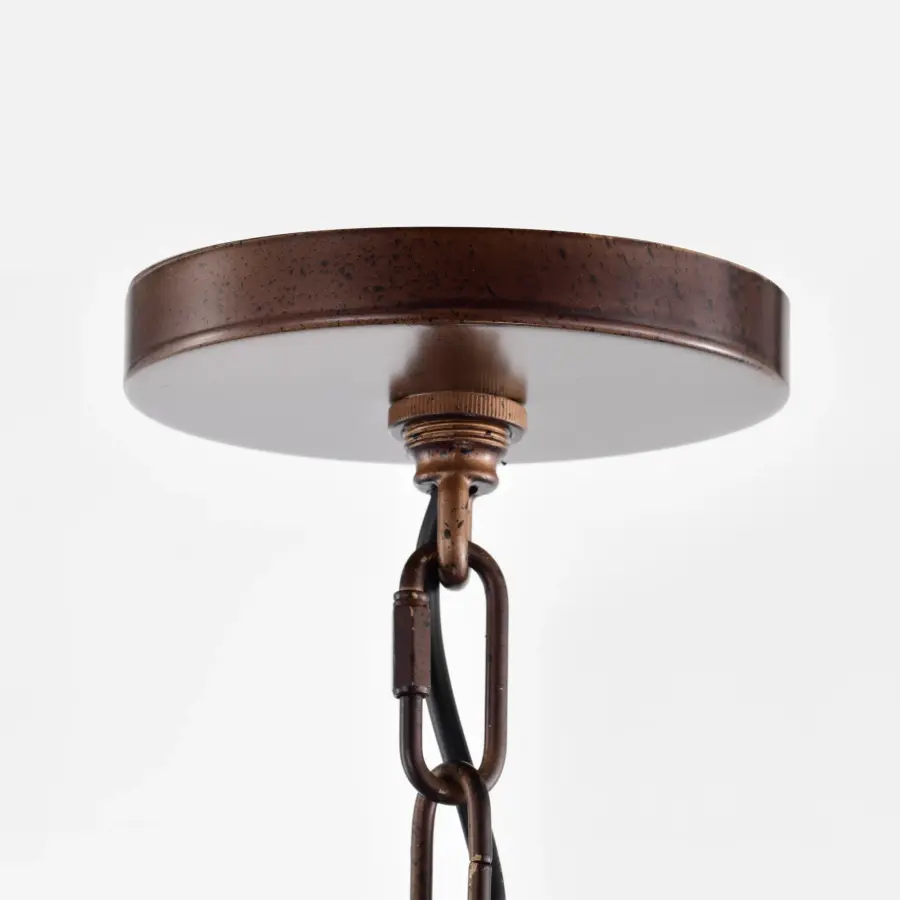 Kettle 5-Light Oversized Pendant with Vintage Edison Bulbs - Image 7