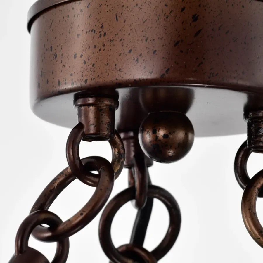 Kettle 5-Light Oversized Pendant with Vintage Edison Bulbs - Image 9