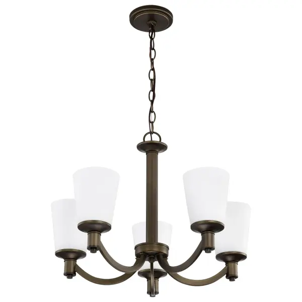 Sophisticated 5-Light Chandelier Blends Traditional Charm with Modern Appeal - Image 2
