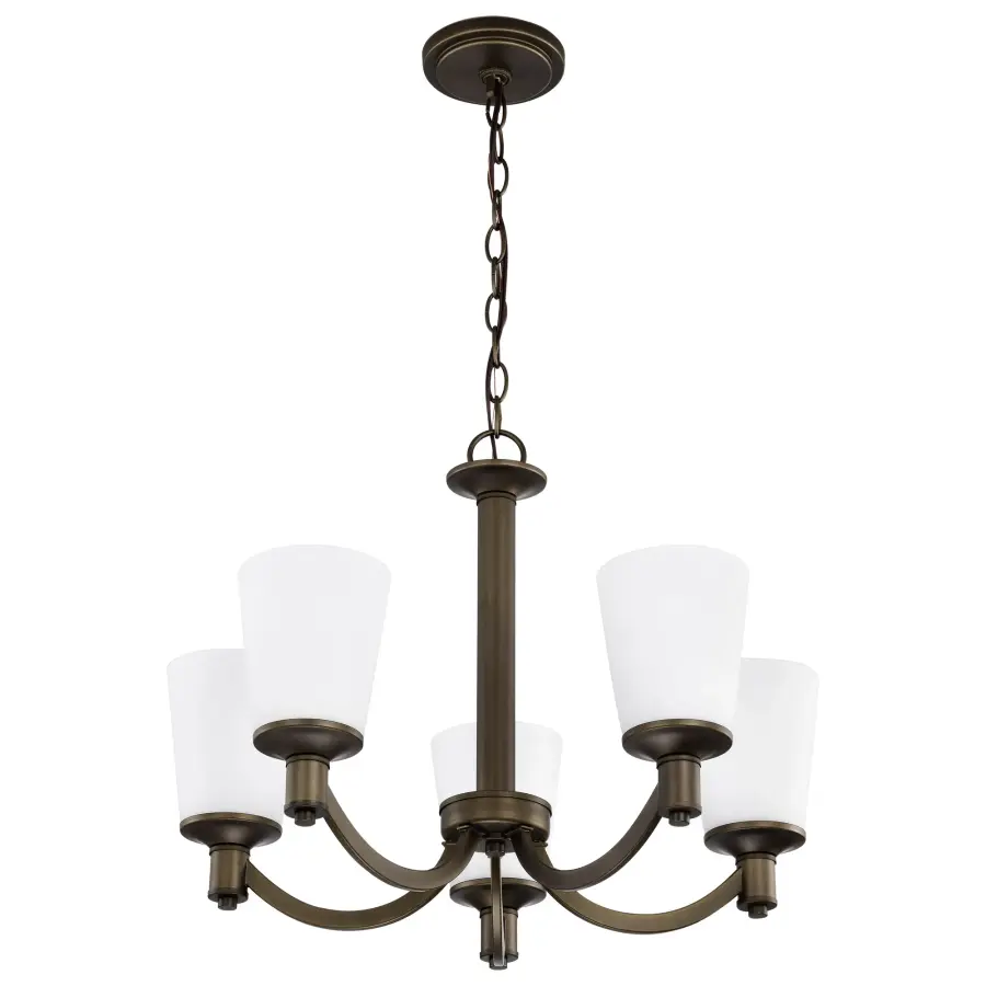 Sophisticated 5-Light Chandelier Blends Traditional Charm with Modern Appeal - Image 2