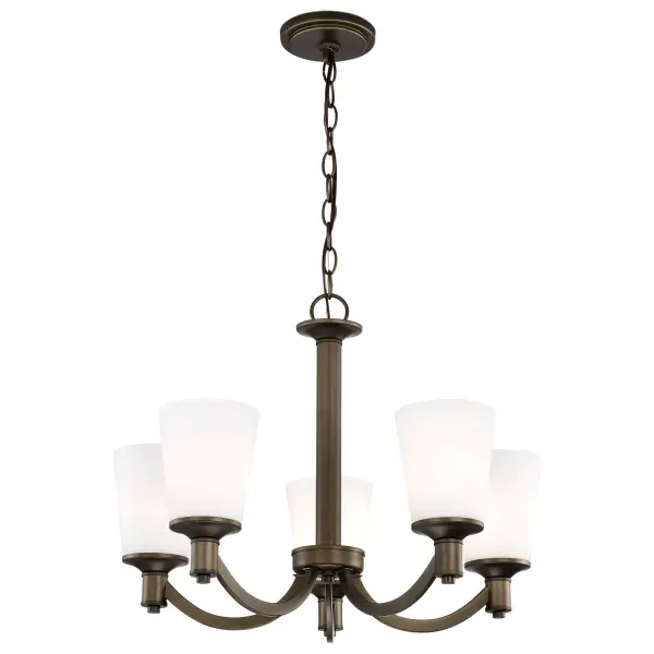 Sophisticated 5-Light Chandelier Blends Traditional Charm with Modern Appeal - Image 5