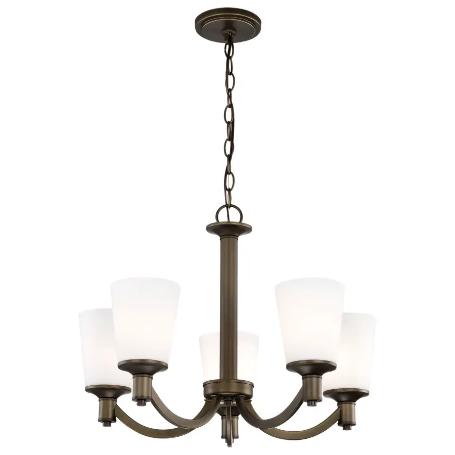 Sophisticated 5-Light Chandelier Blends Traditional Charm with Modern Appeal - Image 5