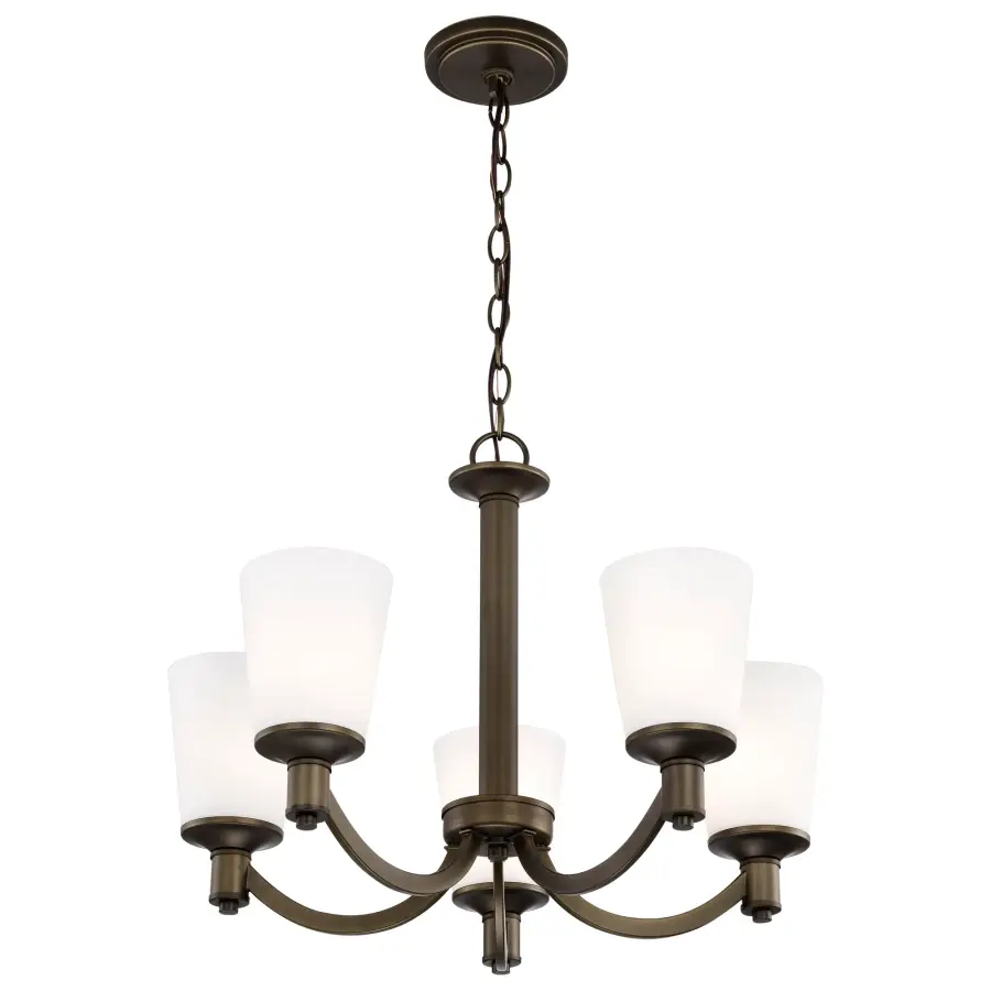 Sophisticated 5-Light Chandelier Blends Traditional Charm with Modern Appeal - Image 7