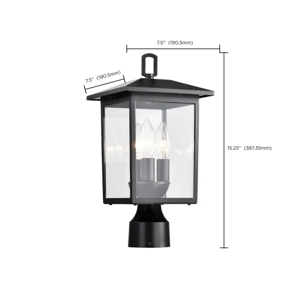Versatile Transitional Post Light with Classic Appeal - Image 14
