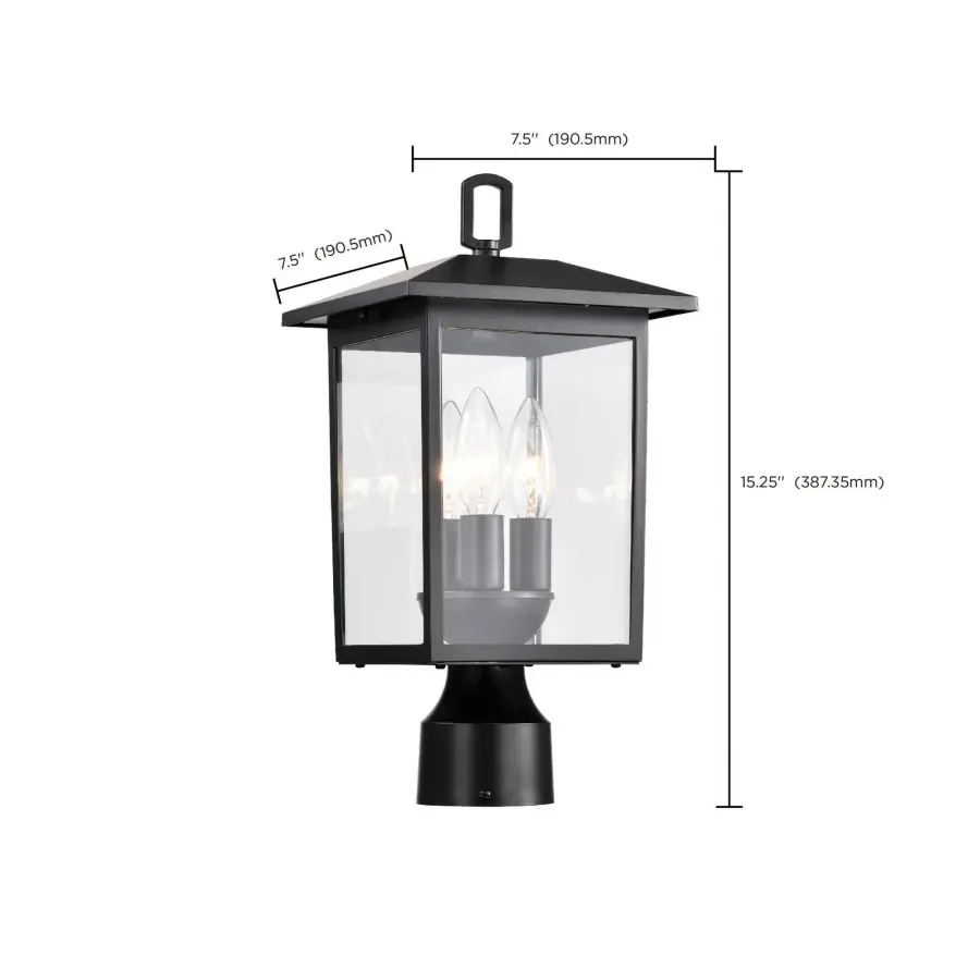 Versatile Transitional Post Light with Classic Appeal - Image 14