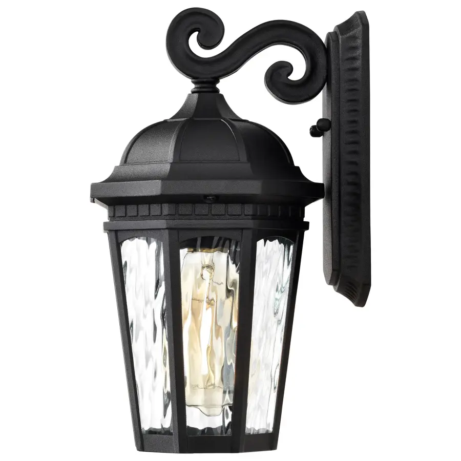 Classic Outdoor Wall Light with Provincial Charm and Water Glass Detail - Image 6