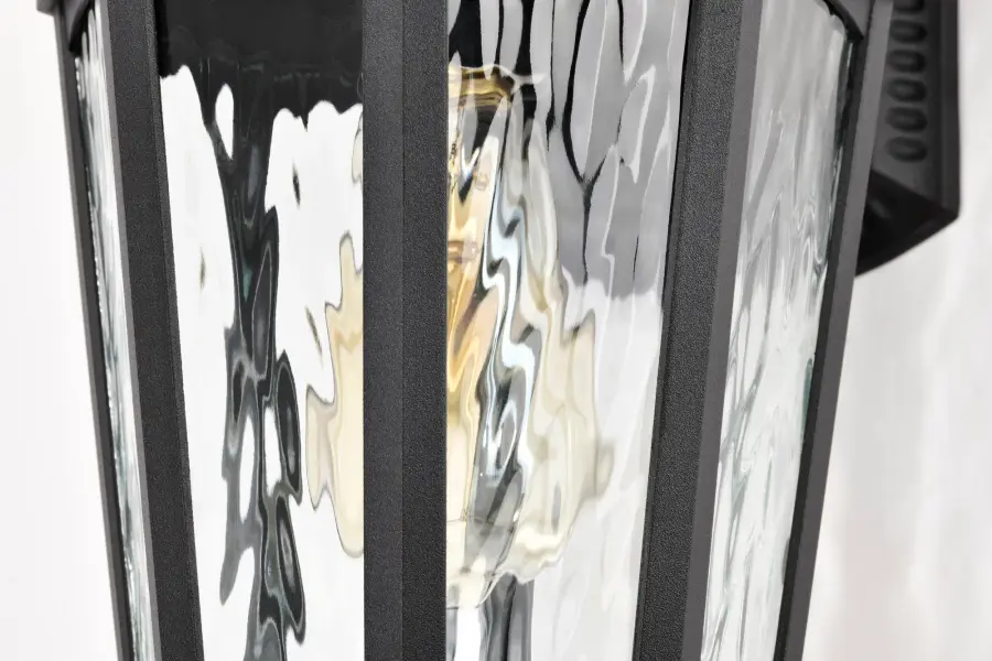 Classic Outdoor Wall Light with Provincial Charm and Water Glass Detail - Image 12