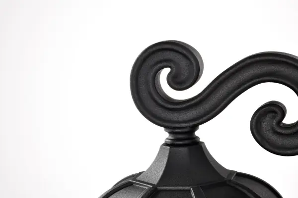 Classic Outdoor Wall Light with Provincial Charm and Water Glass Detail - Image 8