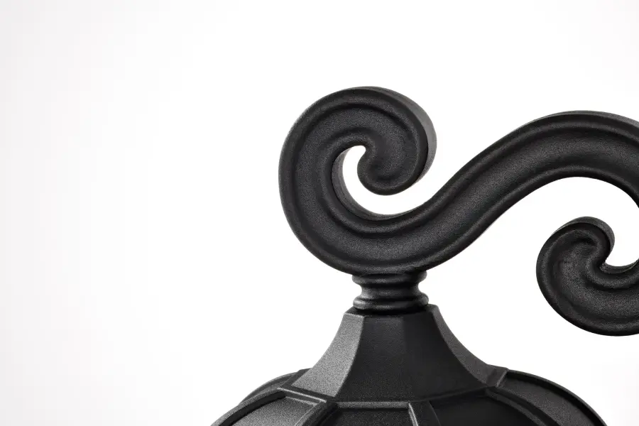 Classic Outdoor Wall Light with Provincial Charm and Water Glass Detail - Image 8