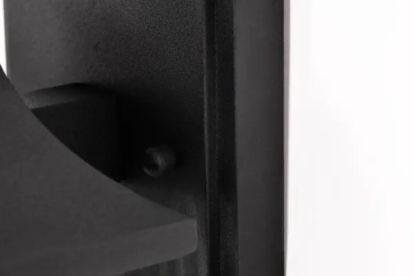 Austen Outdoor Wall Light 13" - Matte Black with Clear Water Glass - Image 12