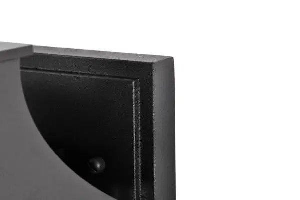 Austen Outdoor Large Wall Light - Matte Black with Clear Water Glass - Image 14