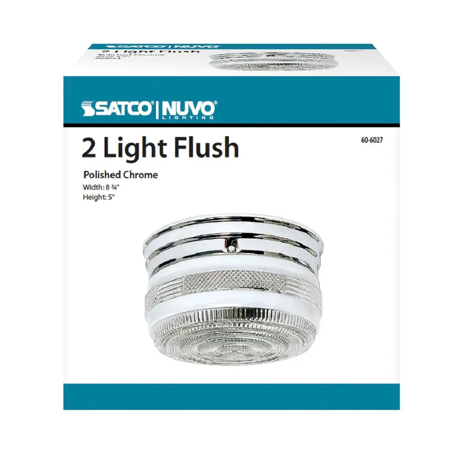 Crystal Drum Flush Mount Ceiling Light - Image 2