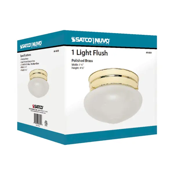Small Frosted Grape Mushroom Flush Mount - Image 4