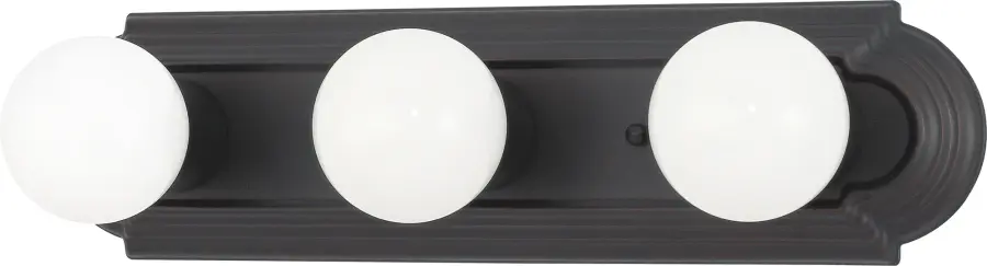 3-Light Vanity Light - 18 Inch Racetrack Style - Image 1