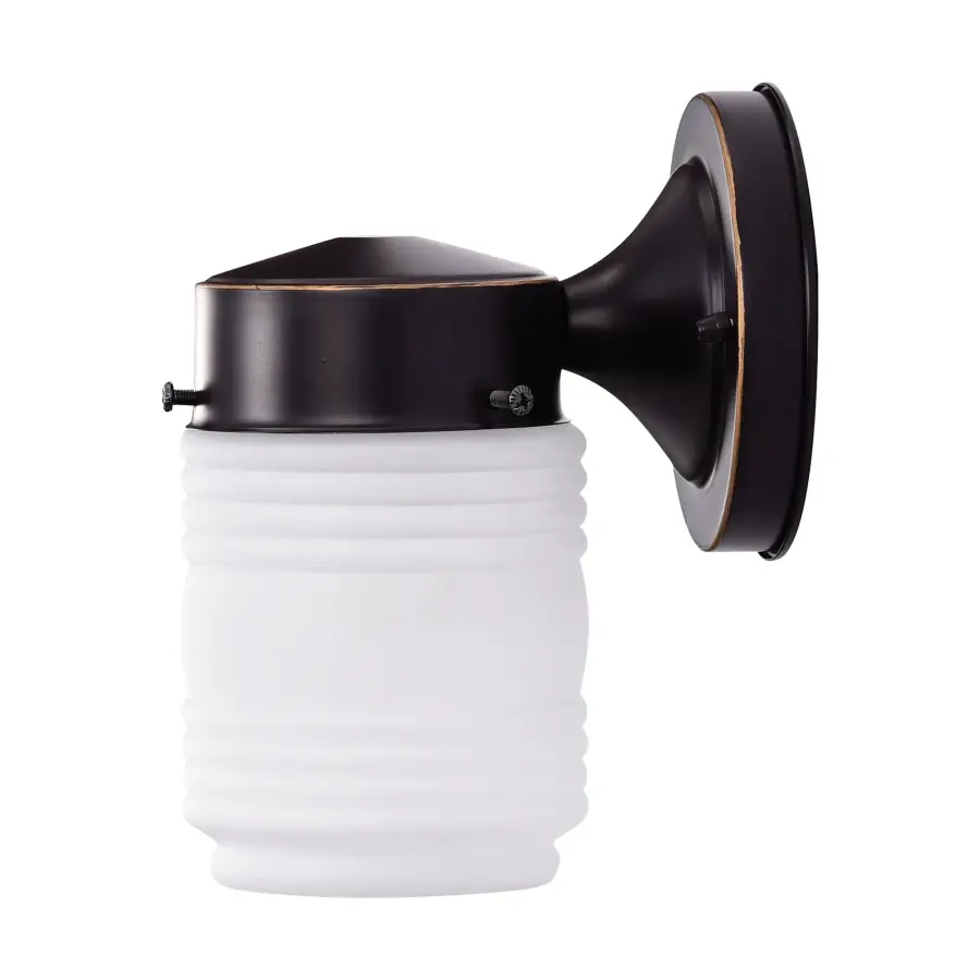 Mason Jar Outdoor Wall Light with Frosted Glass - Image 5
