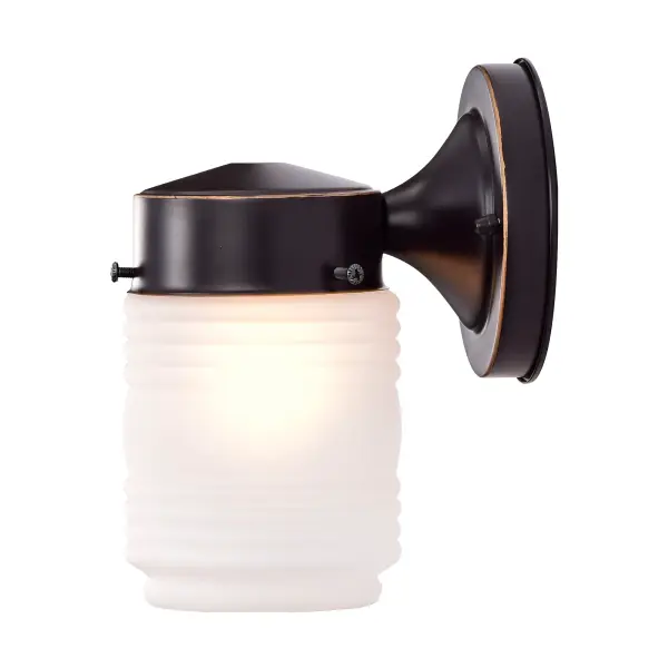 Mason Jar Outdoor Wall Light with Frosted Glass - Image 6