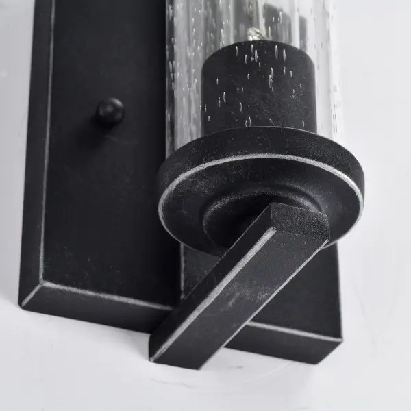 Donzi Single Light Vanity Fixture in Iron Black - Image 7