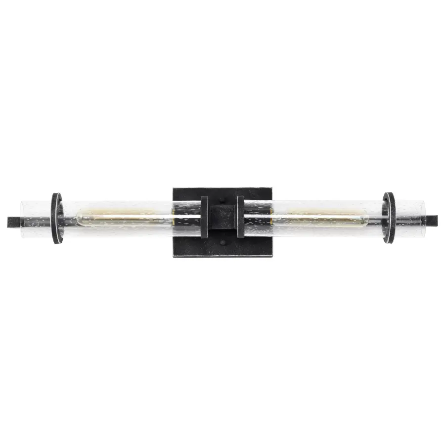 Donzi 2-Light Vanity Fixture in Iron Black - Image 5