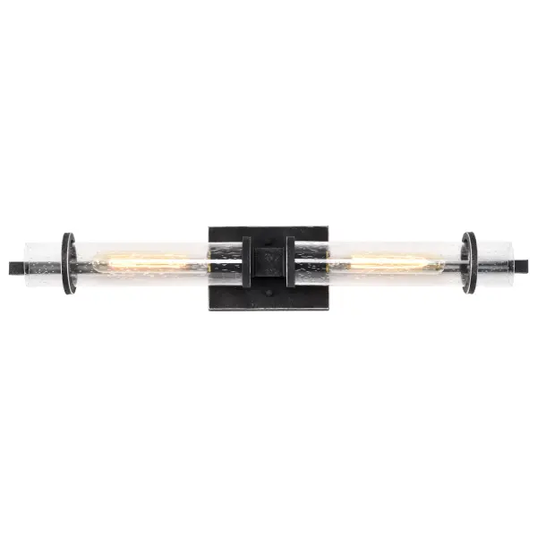 Donzi 2-Light Vanity Fixture in Iron Black - Image 6
