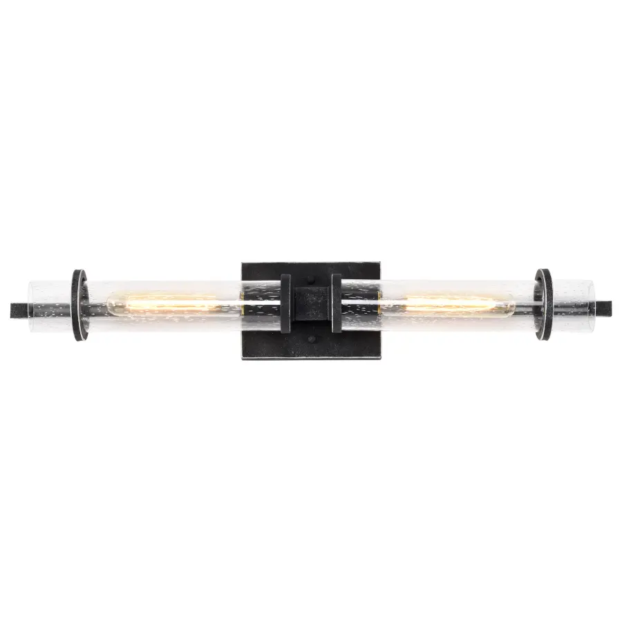 Donzi 2-Light Vanity Fixture in Iron Black - Image 6