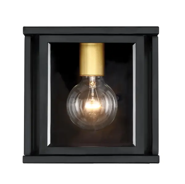 Elegant Traditional Wall Sconce with Timeless Beveled Glass Detail - Image 1