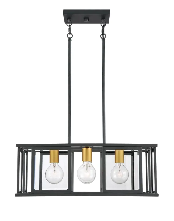 Elegant Traditional Pendant with Timeless Beveled Glass Design - Image 3