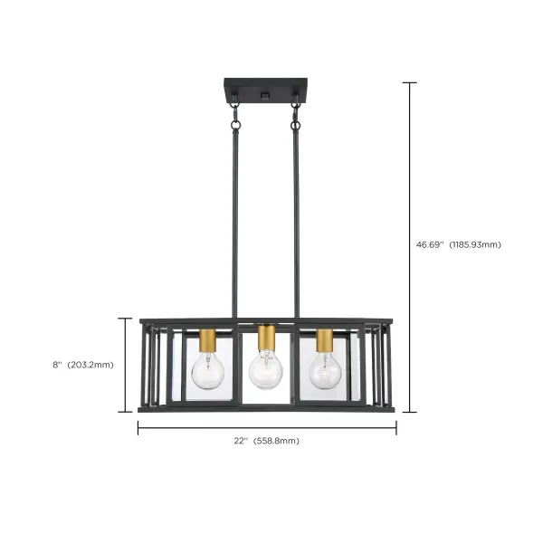 Elegant Traditional Pendant with Timeless Beveled Glass Design - Image 5