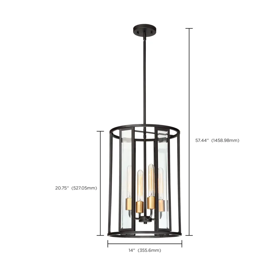 Elegant Traditional Foyer Pendant with Timeless Appeal - Image 6