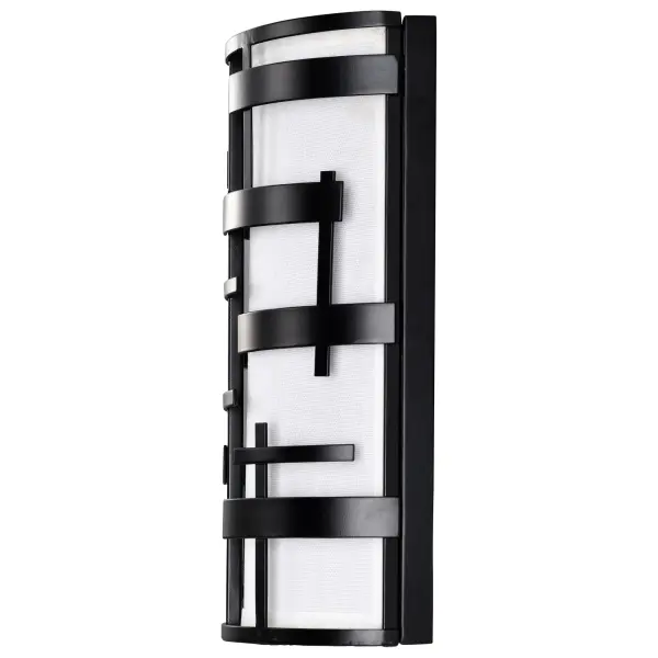 Lansing 2-Light Wall Sconce with White Fabric Shade - Image 9