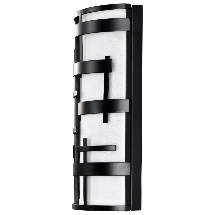 Lansing 2-Light Wall Sconce with White Fabric Shade - Image 9