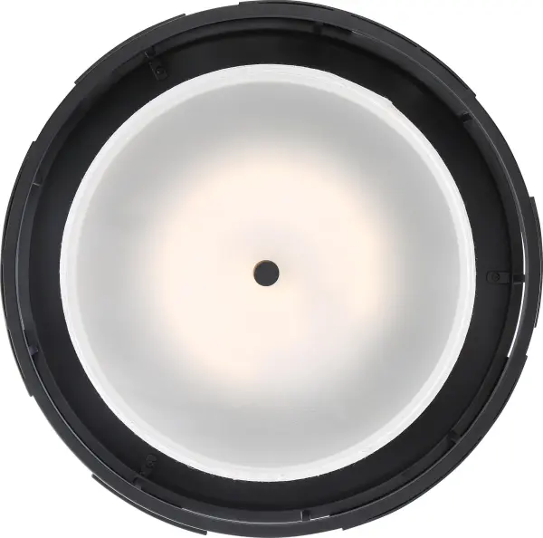 Lansing 3-Light Flush Mount with White Fabric Shade - Image 4